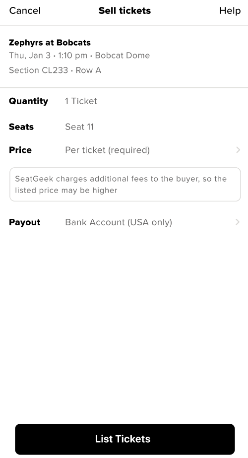 How do I sell my NFL tickets on SeatGeek? – SeatGeek