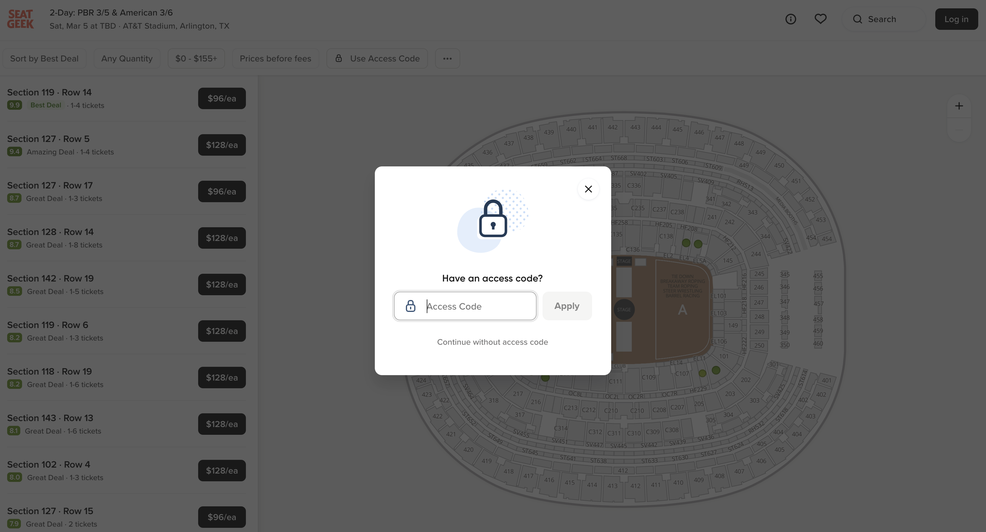 Lots of $45 SRO tickets are up on SeatGeek for this Sunday : r